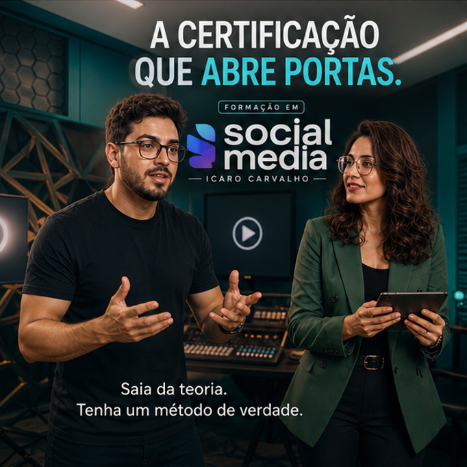 Formação em social Media – Icaro Carvalho