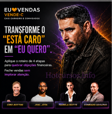 EU AMO VENDAS – VENDE-C – CAIO CARNEIRO E CONVIDADOS