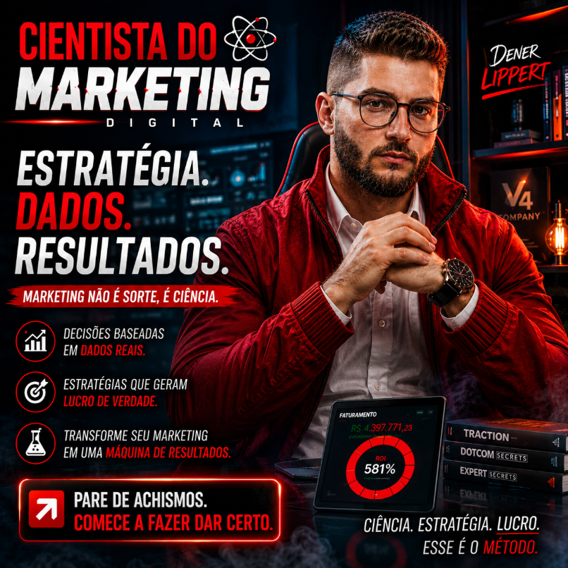 Cientista do Marketing – V4 Company Dener Lippert