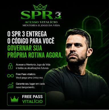 SPR 3 – Free Pass vitalício – Mentoria o Jogo da Vida