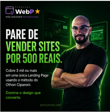 Formação WebP – Web Designer Profissional – Othon Ciparoni