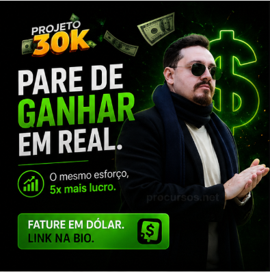 Projeto 30K -Venda em Dolar Sidney Jr