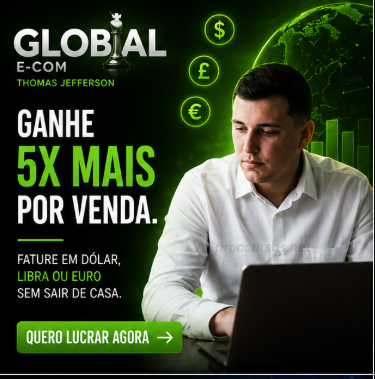 Global E-com – Ganhe em dólar libra ou Euro – THOMAS JEFFERSON
