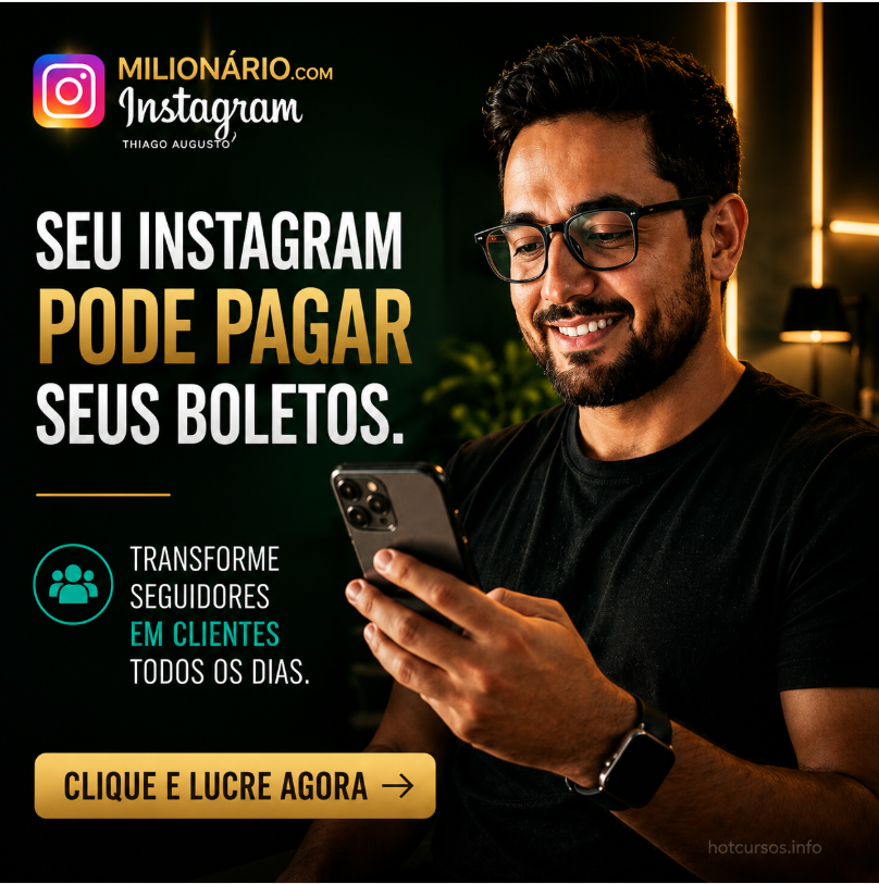 Milionário com Instagram – Thiago Augusto