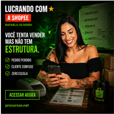 Lucrando com a Shopee – Rafaela Oliveira