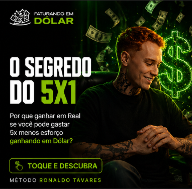 Faturando em Dólar – Ronaldo Tavares