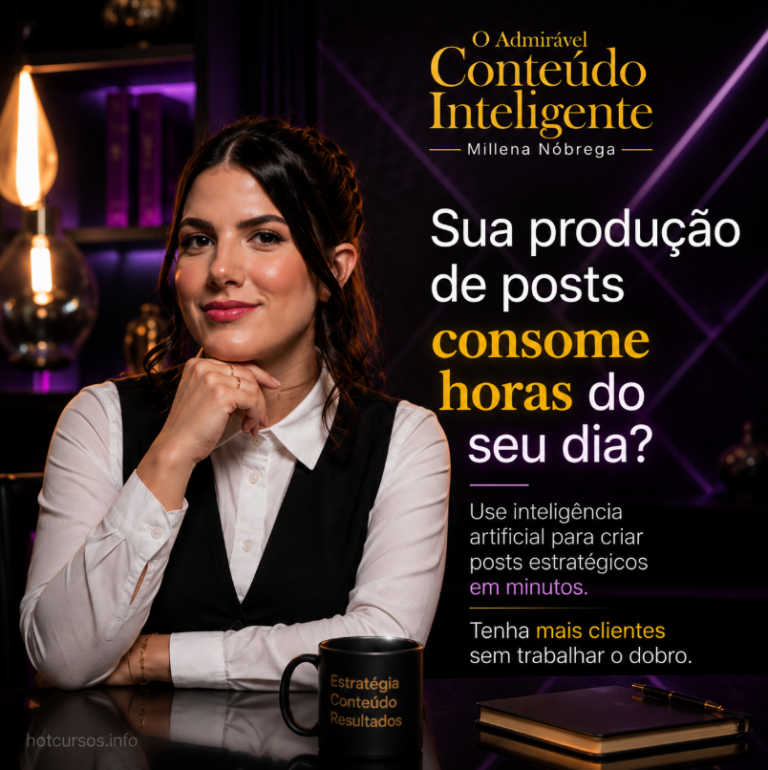 O Admiravel conteudo inteligente – Millena Nóbrega