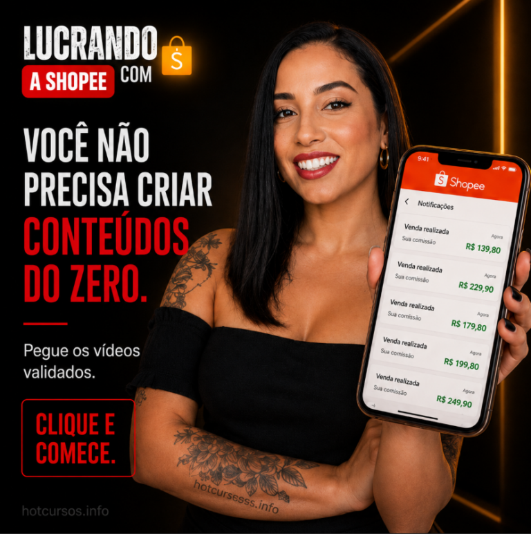 Lucrando com a Shopee – Rafaela Oliveira