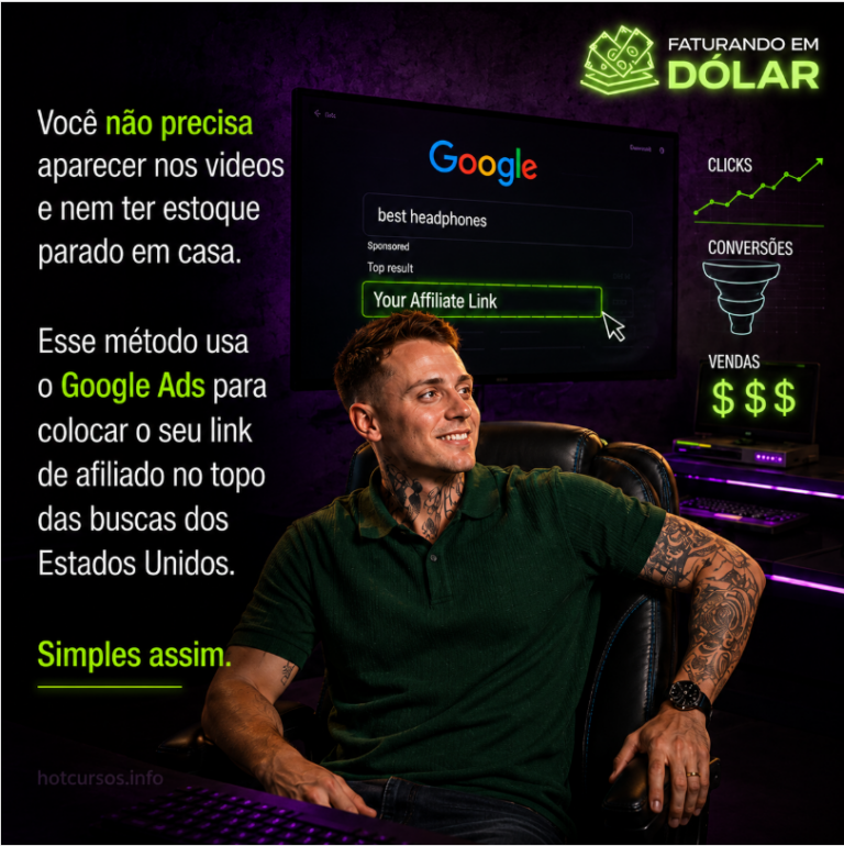 Faturando em Dólar – Ronaldo Tavares