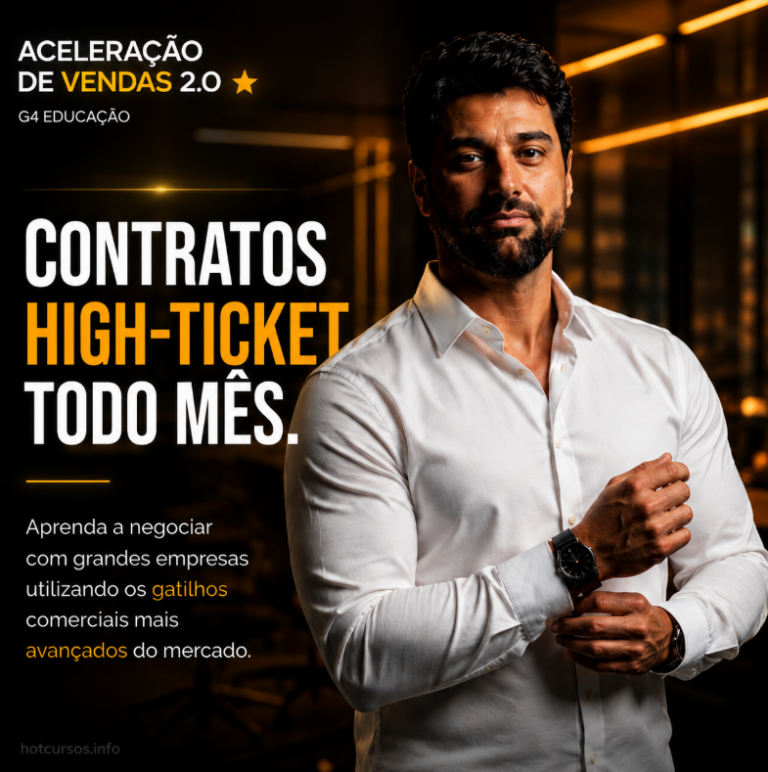 Aceleração de Vendas 2.0 – G4 Educação