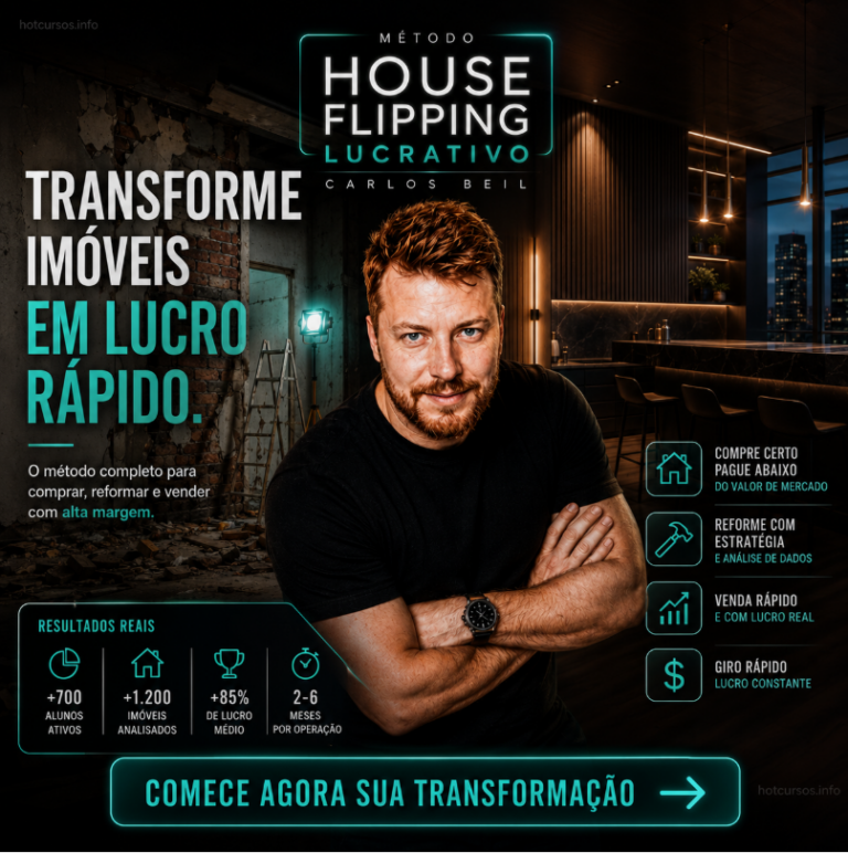 Método House Flipping Lucrativo – Carlos Beil