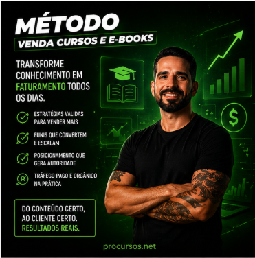 Método Venda Cursos e E-books – Vinicius Souza