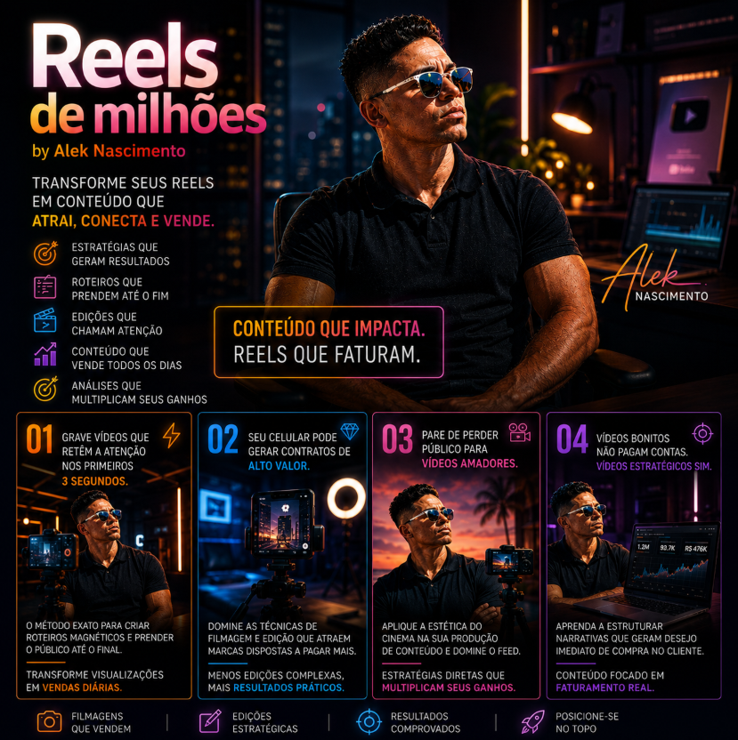 Reels de Milhões – Alek Nascimento