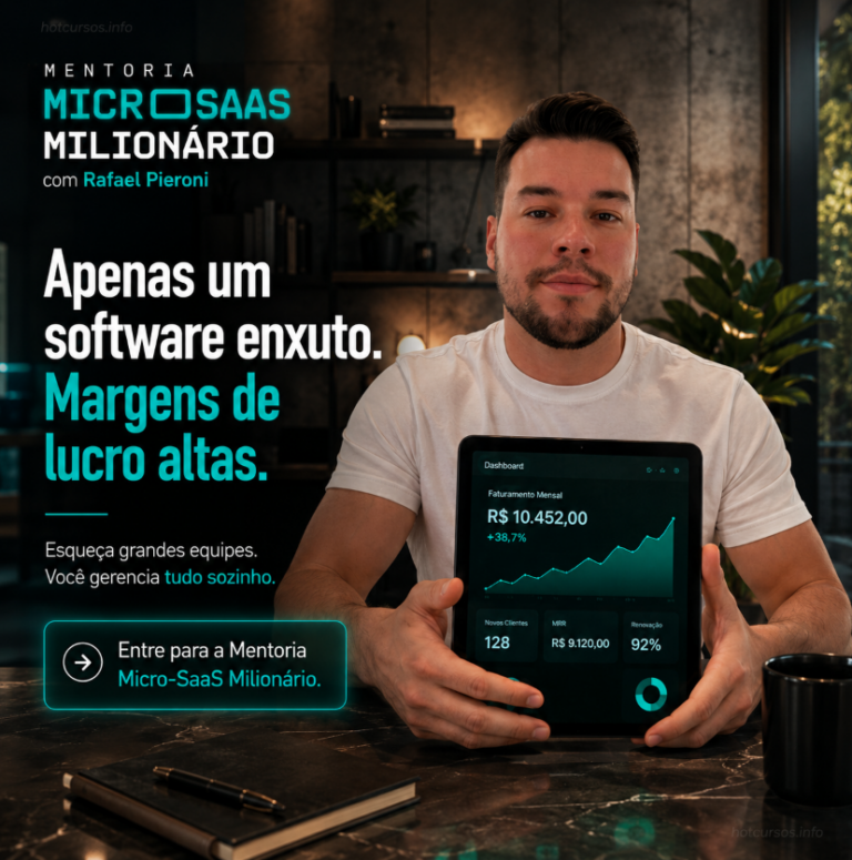 Mentoria Micro-Saas Milionário – Rafael Pieroni