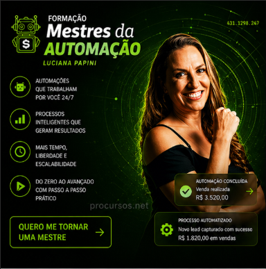 Formação Mestres da Automação – Luciana Papini