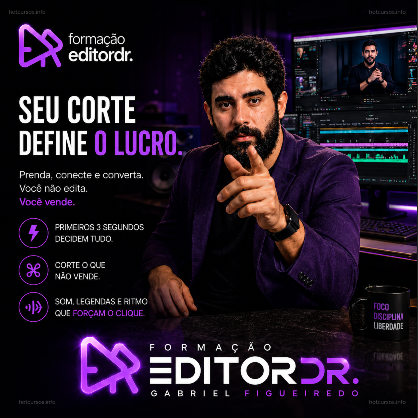 Formação EDITOR DR – Gabriel Figueiredo