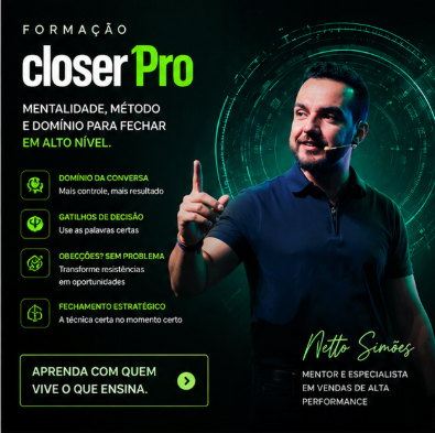 Formação Closer Pro – Netto Simões