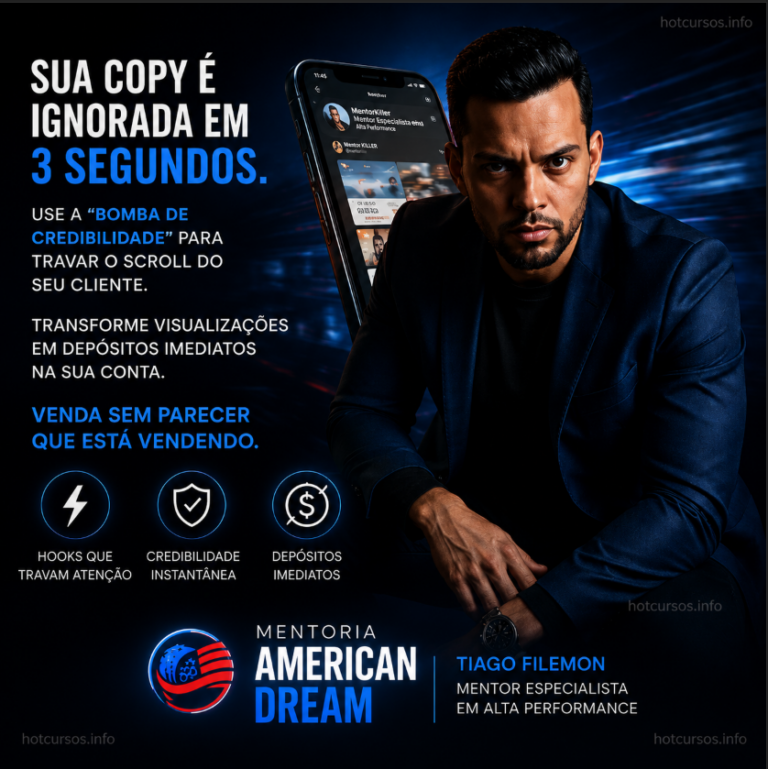 Mentoria American Dream – Tiago Filemon