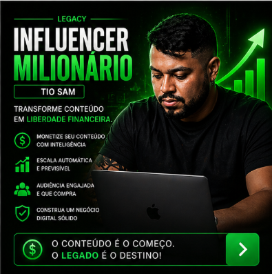 Influencer Milionário Legacy – Tio Sam