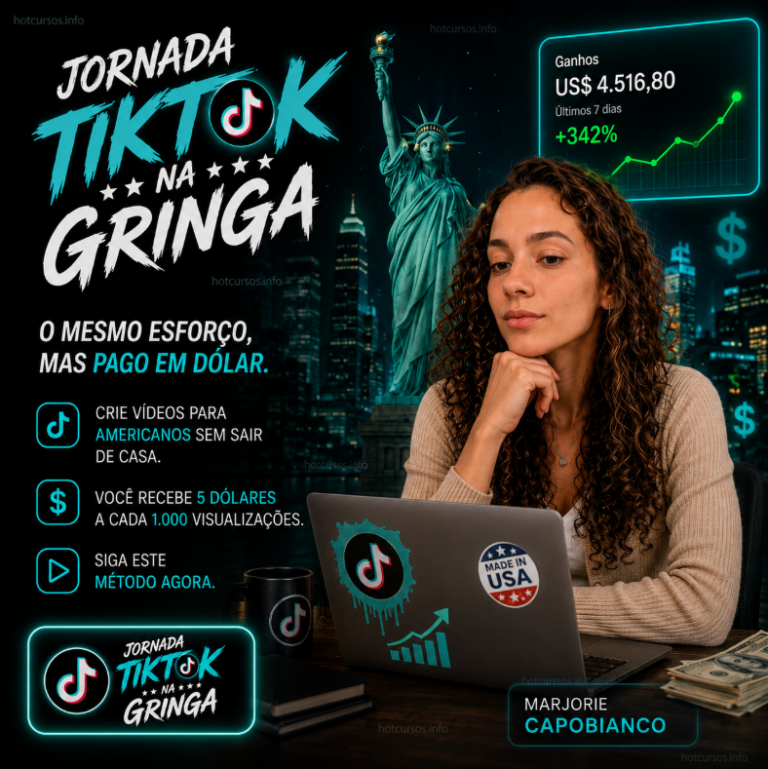 JORNADA TIKTOK NA GRINGA – MARJORIE CAPOBIANCO