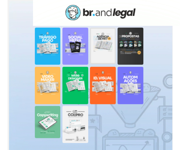BRAND LEGAL - CONTRATOS PERSONALIZAVEIS - KIT PRO AGÊNCIA MKT