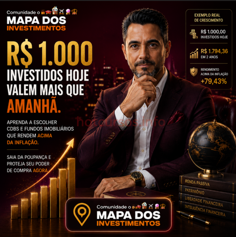 Comunidade o Mapa dos Investimentos – Helder Jhones