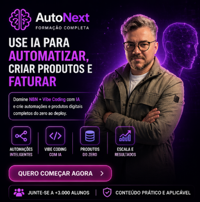 [AutoNext] Formação de Gestores de Automação e Inteligência Artificial – Érico Renato