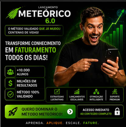 Lançamento Meteorico 6.0 – Talles Quinderé
