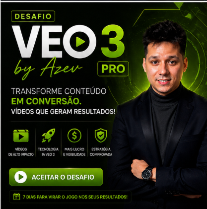 Desafio VEO 3 Pro – Azev300