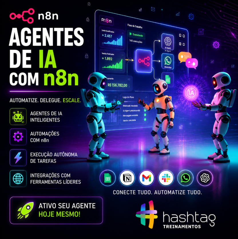 Agentes de IA com N8N – Hashtag Treinamentos