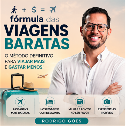 Fórmula das Viagens Baratas – Rodrigo Góes