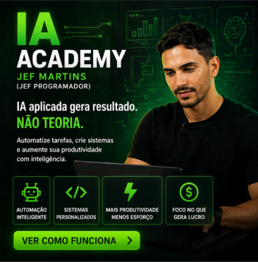 IA Academy – Jef Martins (Jef Programador)