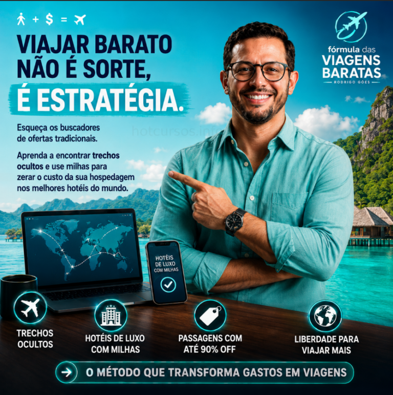 Fórmula das Viagens Baratas – Rodrigo Góes