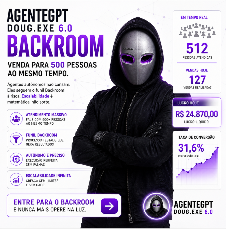 AGENTEGPT DOUG.EXE 6.0 – BACKROOM