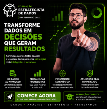 Formação Estrategista de Dados – fernado galli