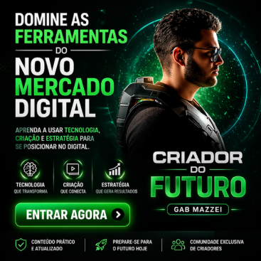 CRIADOR DO FUTURO – Gab Mazzei