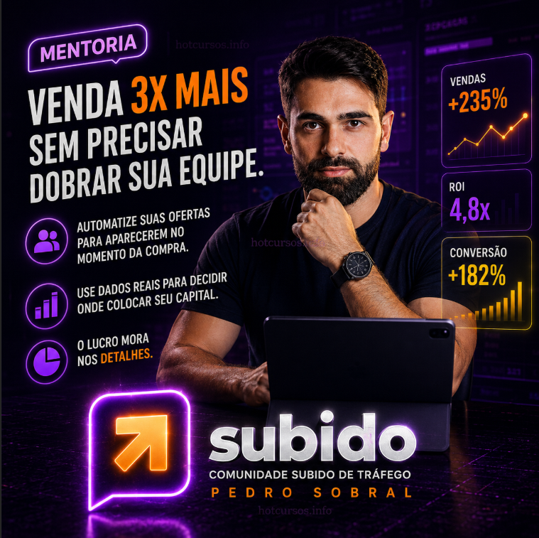 Comunidade Subido de Tráfego – Pedro Sobral