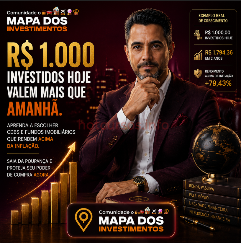 Comunidade o Mapa dos Investimentos – Helder Jhones