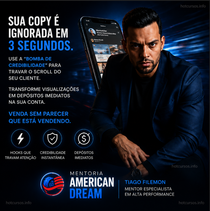 Mentoria American Dream – Tiago Filemon