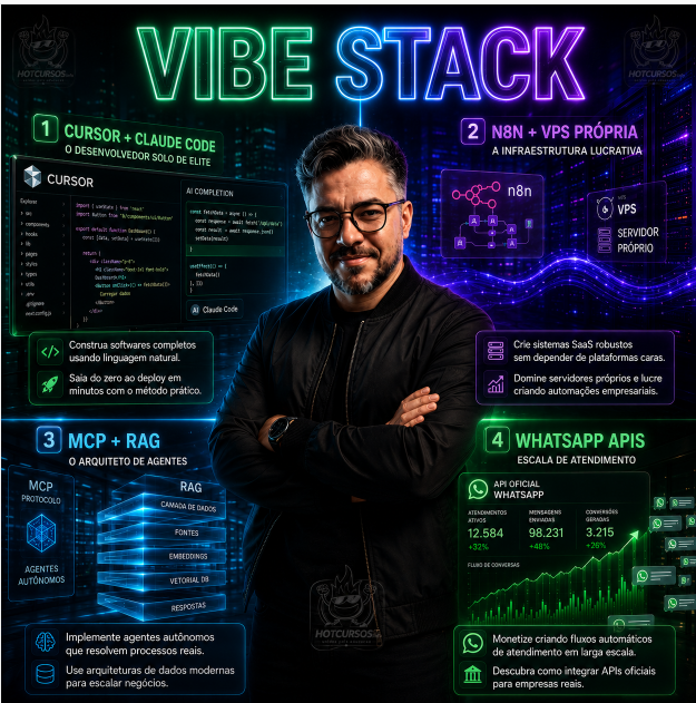 Vibe Stack Comunidade de Vibe Coding – Erico Renato
