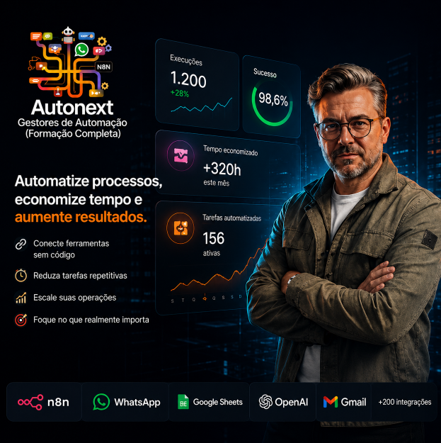AutoNext – Gestores de Automação – Formação Completa – Erico Renato