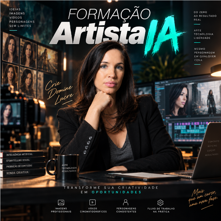 Formação Artista AI – Aline Freitas