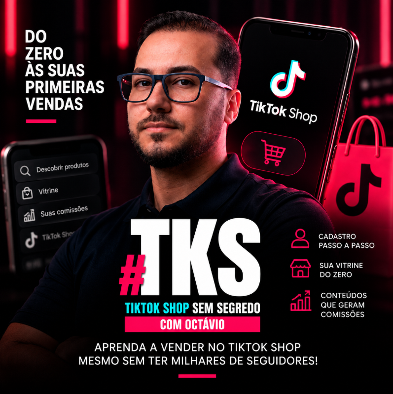 TikTok Shop Sem Segredo TKS – com Octávio