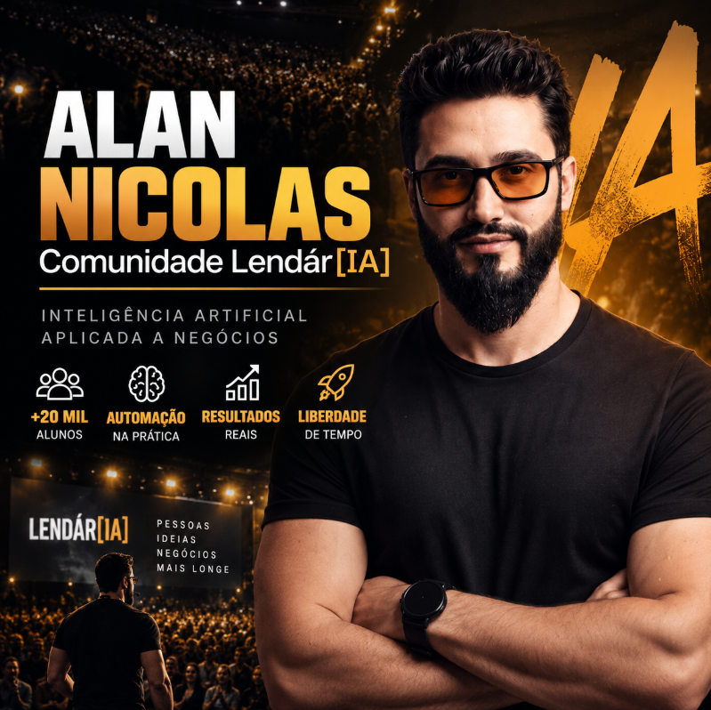 Comunidade lendária 2026 – Alan Nicolas